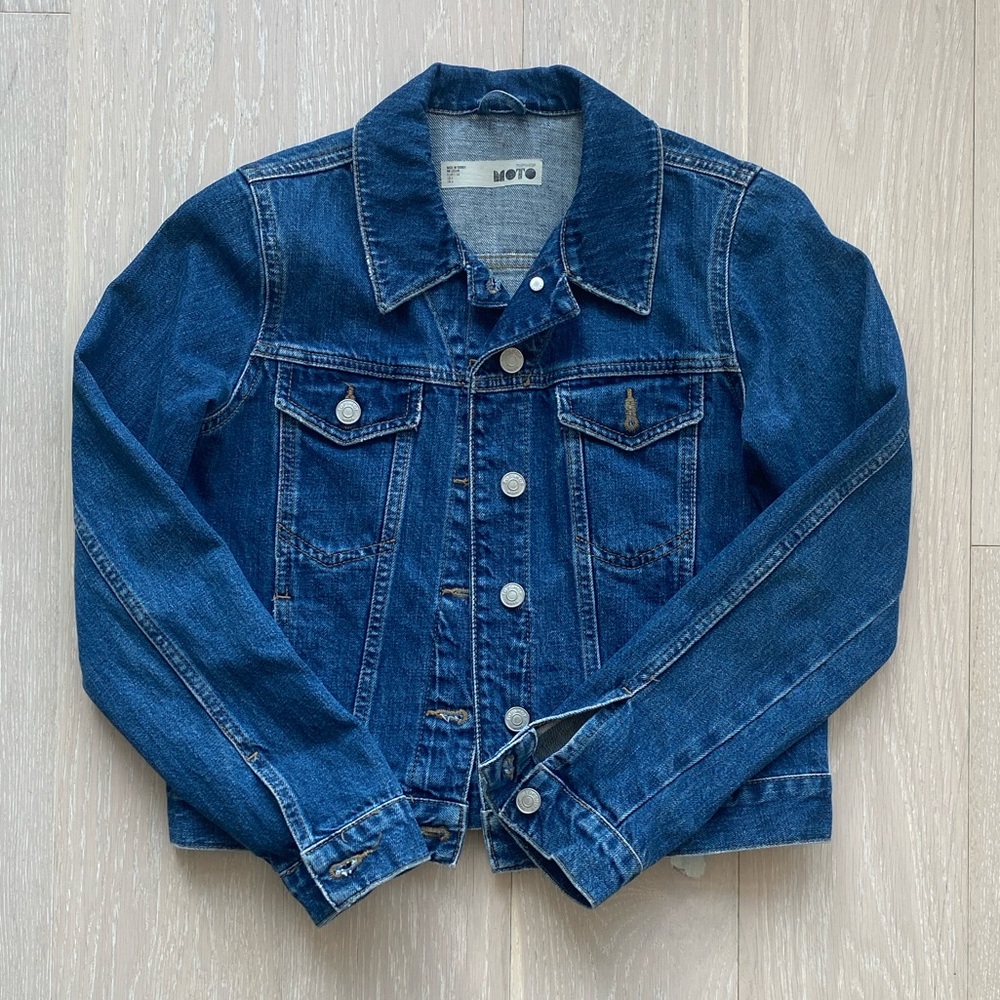 Women Blue Denim Jacket